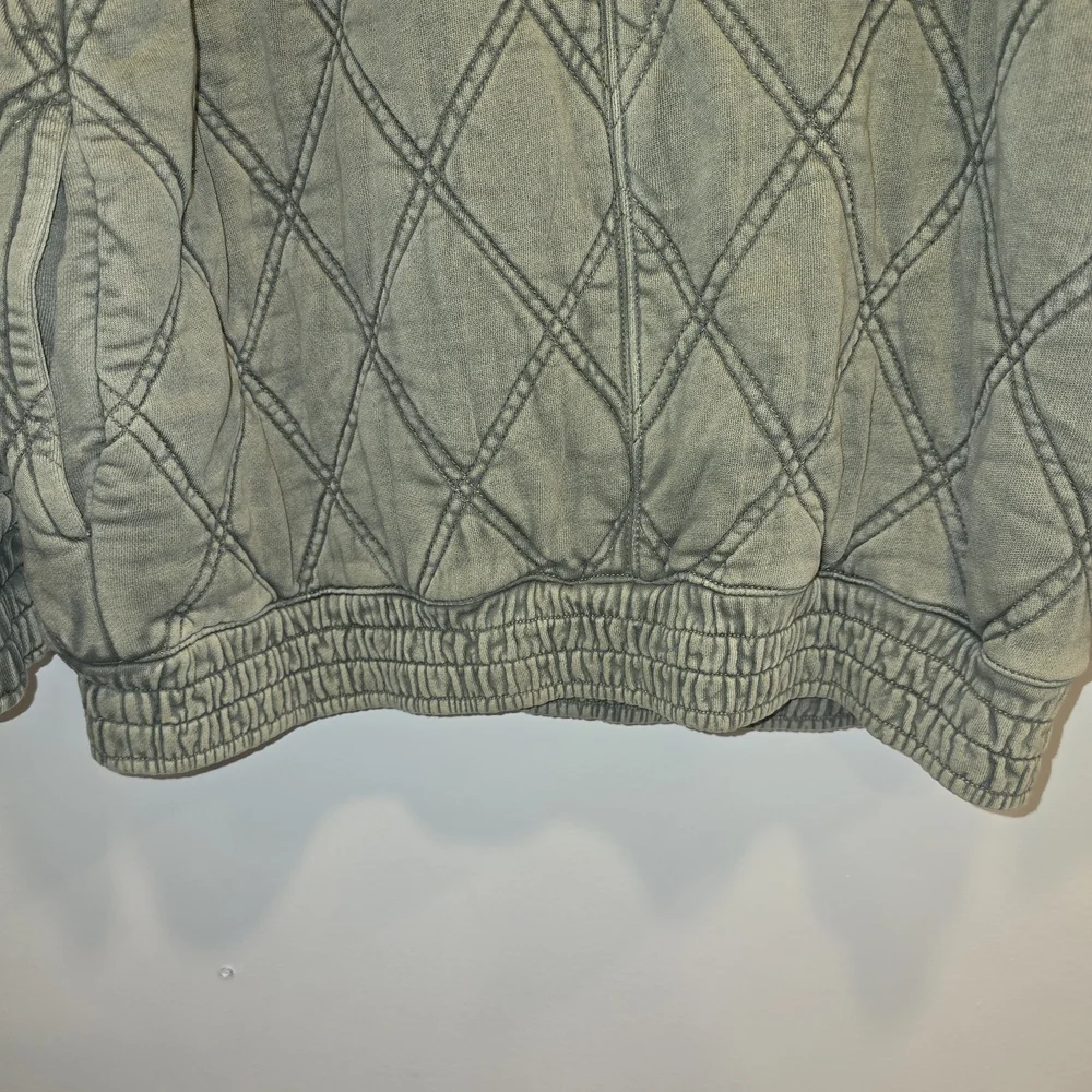 Free People Quilted Puffer Jacket in Olive Size M Nwot - Picture 11 of 12